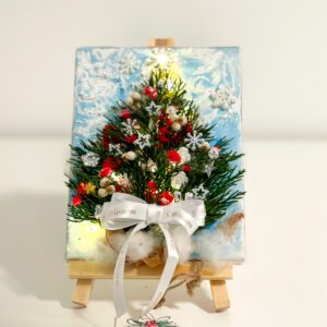 Christmas collection - Sparkling Snowflake Tree Canvas